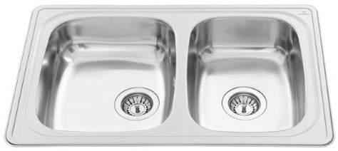 Granberg Twin Shallow Bowl Kitchen Sinks 1