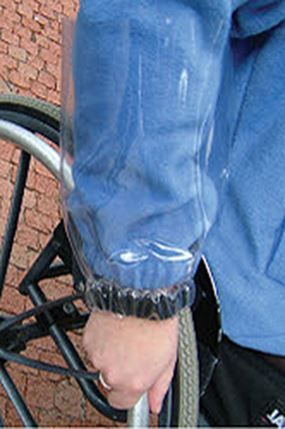 Wheelchair Waterproof Cuffs 1