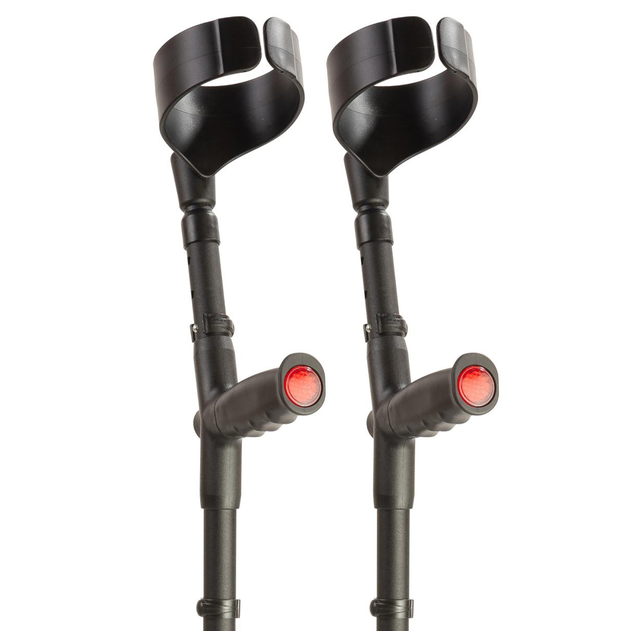 Flexyfoot Soft Grip Double Adjustable Crutches