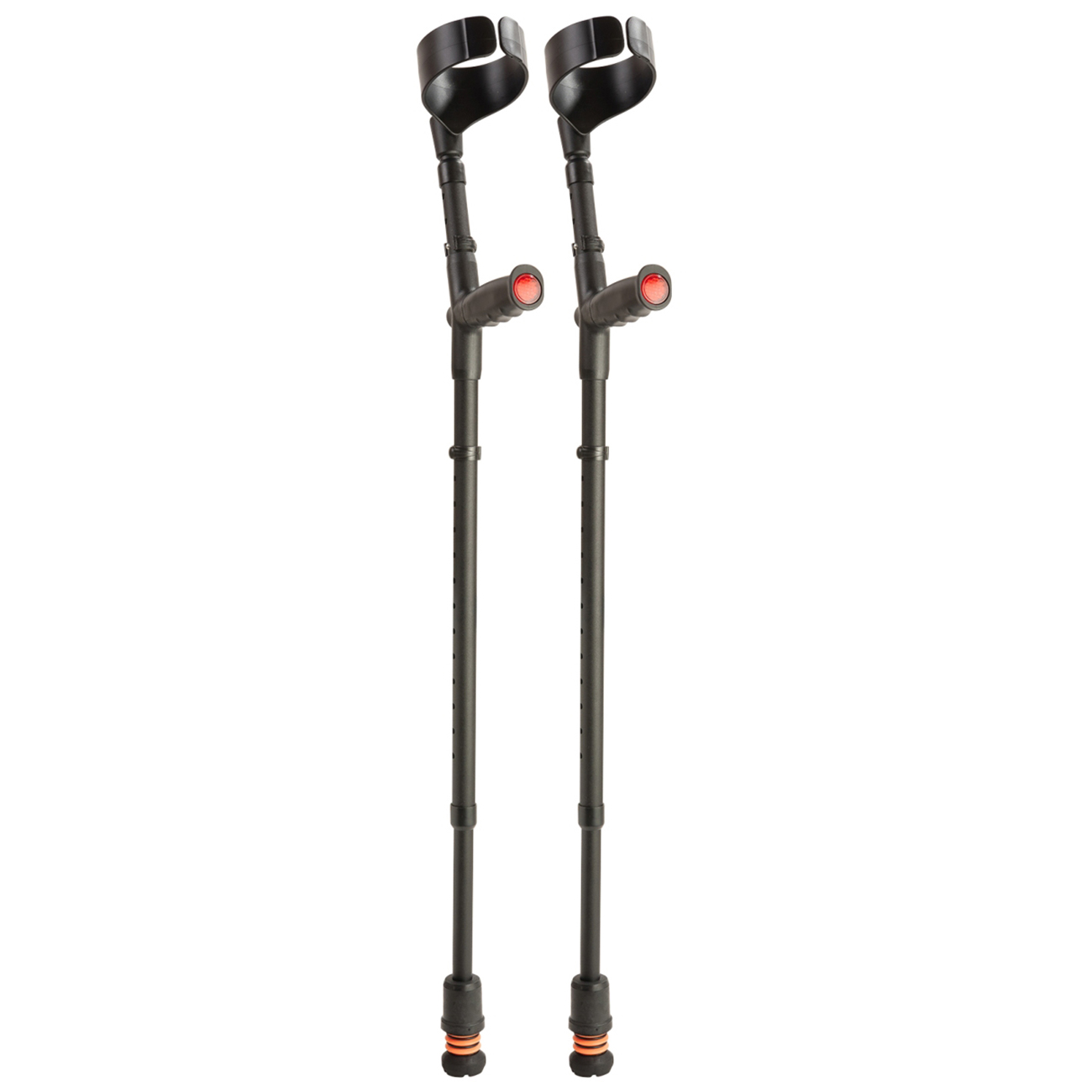 Flexyfoot Soft Grip Double Adjustable Crutches