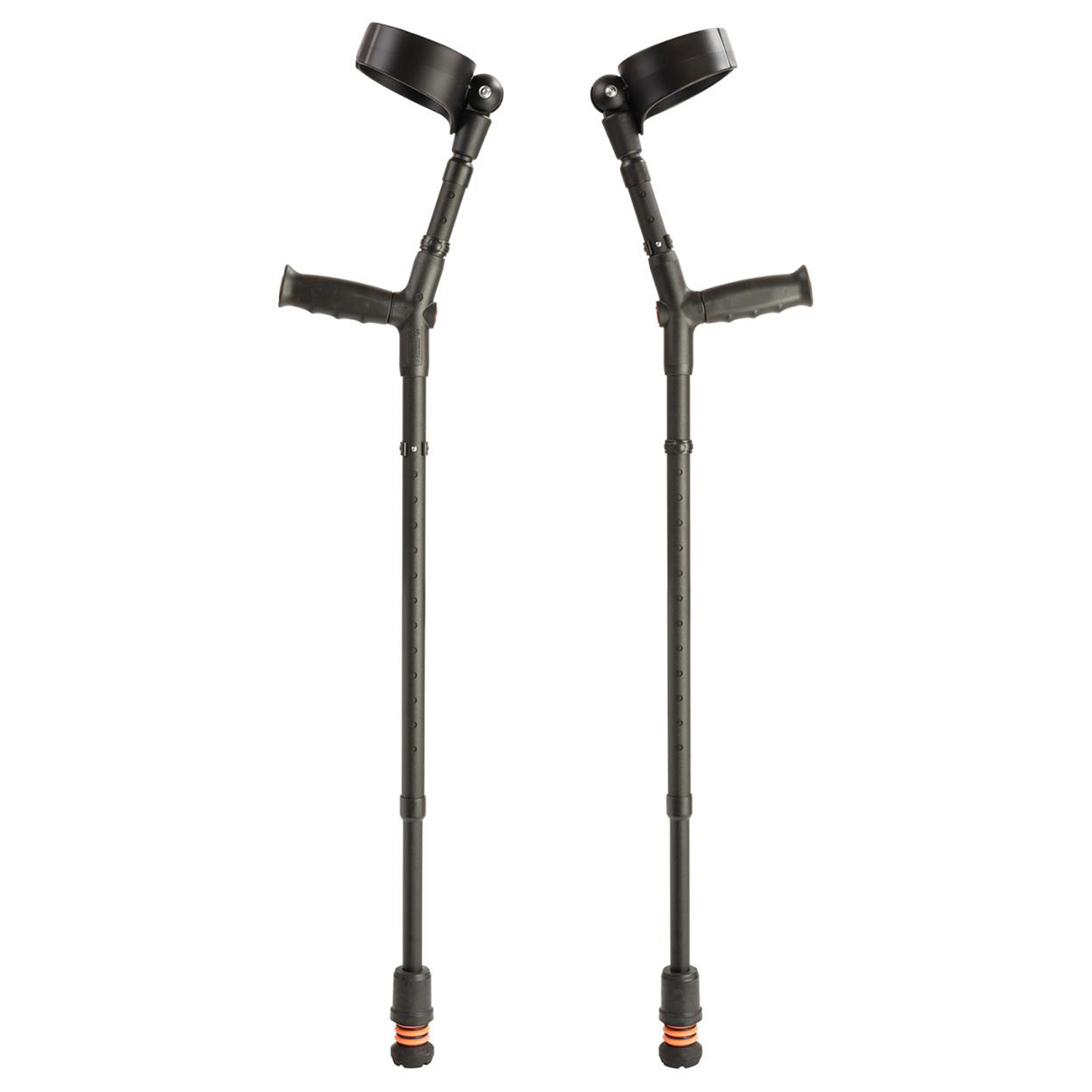 Flexyfoot Soft Grip Double Adjustable Crutches