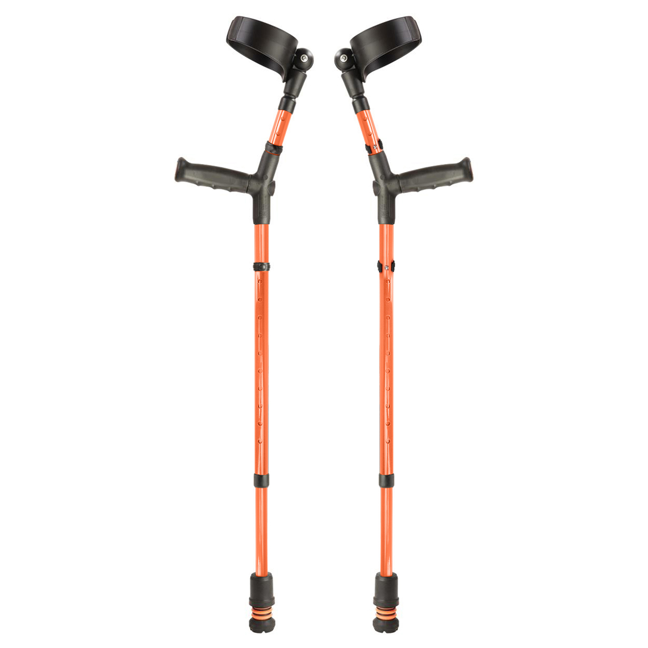Flexyfoot Soft Grip Double Adjustable Crutches