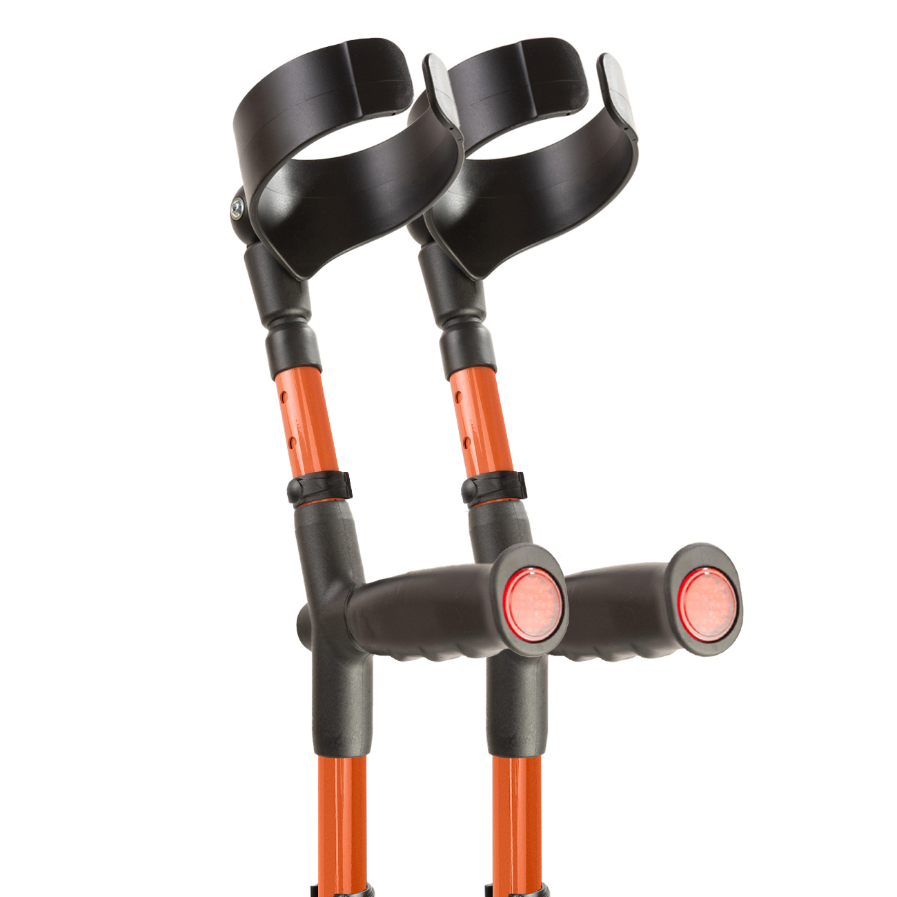 Flexyfoot Soft Grip Double Adjustable Crutches