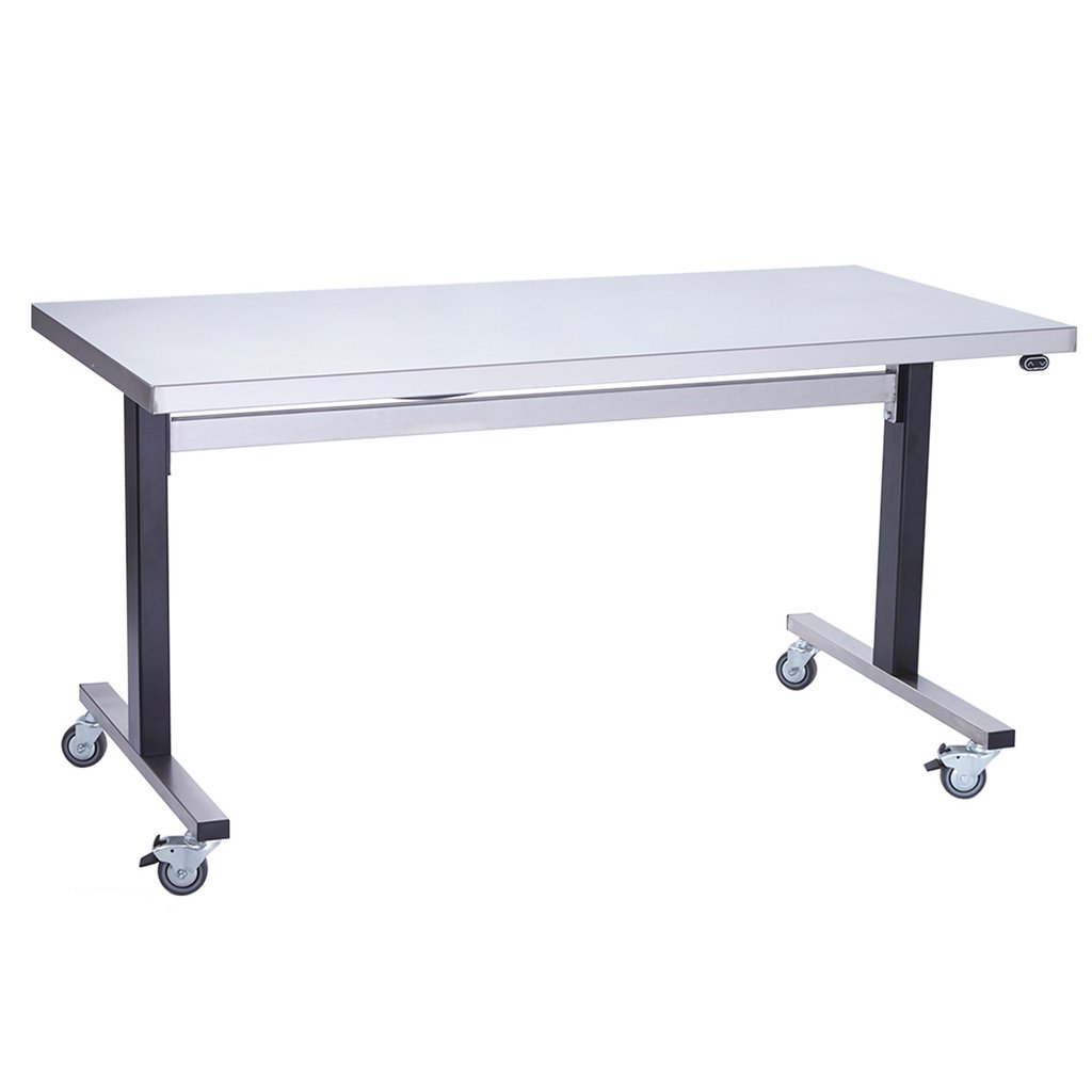 Parry Stainless Height Adjustable Table-workstation 1