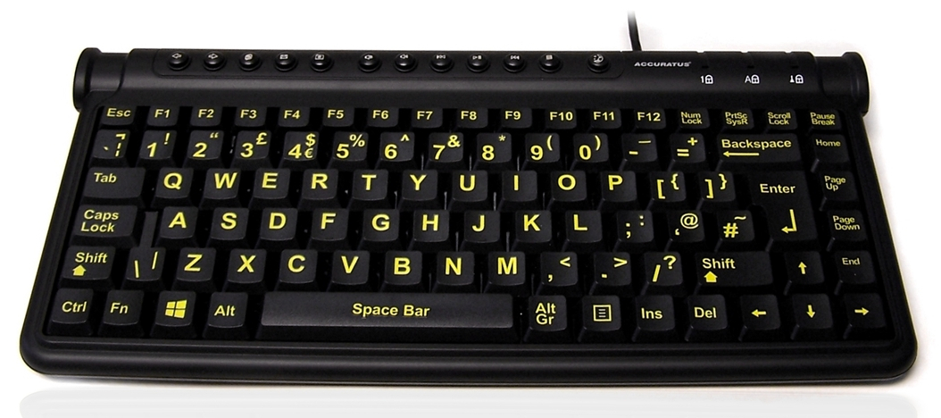 Mini Hi Visibility Keyboard 1