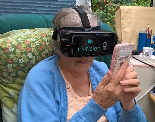 IrisVision Live Wearable Magnifier 1