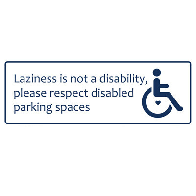 Variety Of Disability Message Stickers 4