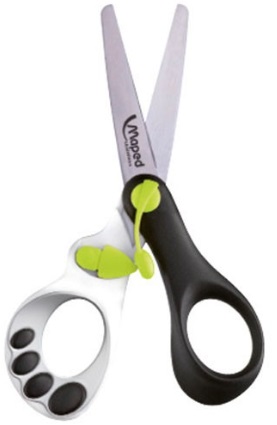 Self Opening Scissors with Cutting Assistance 1