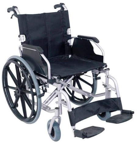 Self Propelled Steel Wheelchair 1