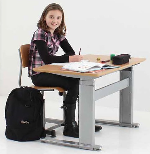 Conset 50127 Child & Young Adult Rectangular Electric Desk 1