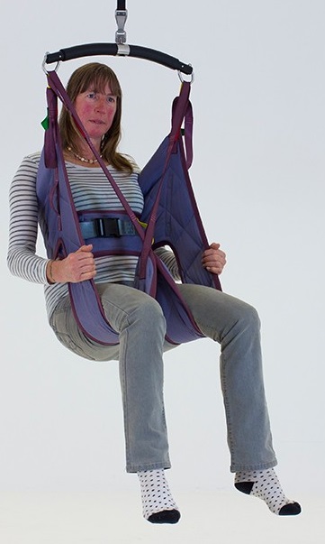 Dress And Toilet Sling With Padded Roll