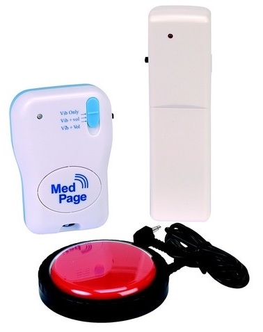 Medpage Big Button Alarm With Pager