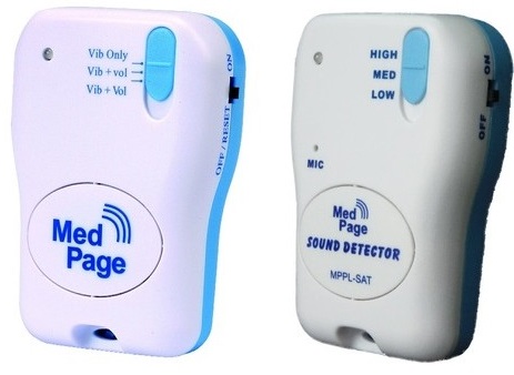 Medpage Voice Activated Sound Detecting Alarm with Pager 1