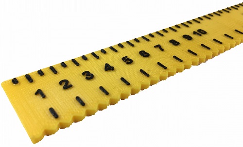 Tactile Yellow Ruler 1