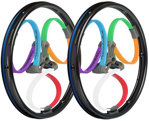 Loopwheels Multi-coloured Classics Suspension Wheels For Wheelchairs