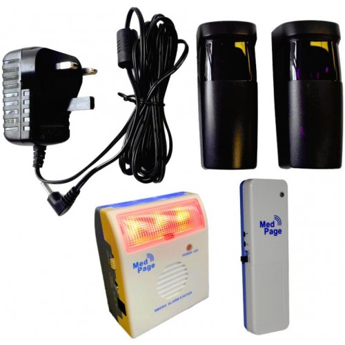Photoelectric Break Beam Sensor Kit With Loud-flashing Alarm