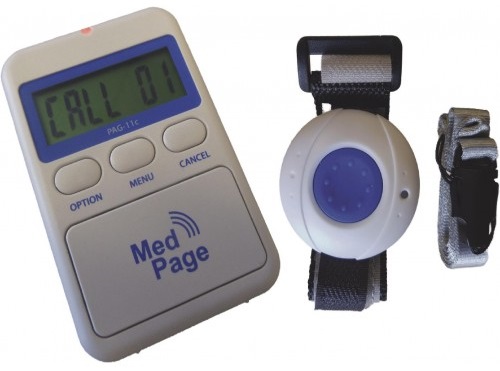 Splash Proof Call Pendant Button With Caller Display Alarm Pager 1