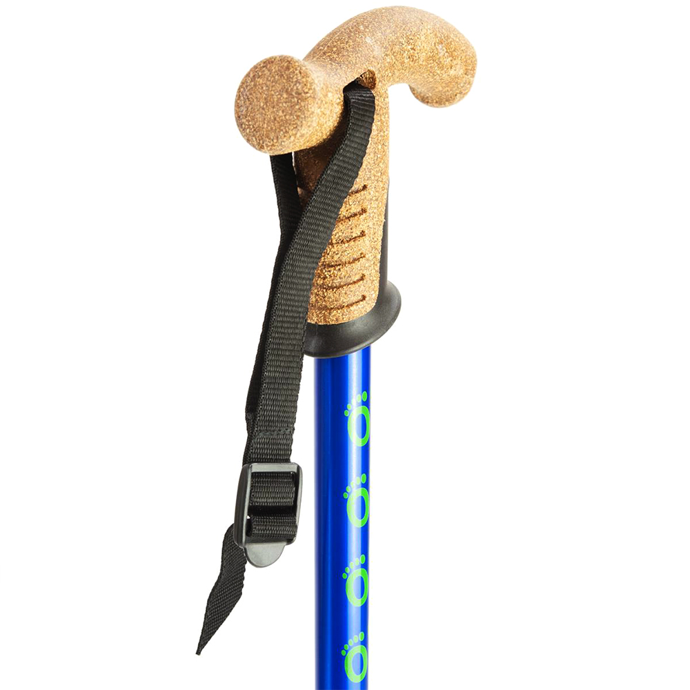 Flexyfoot Premium Cork Handle Folding Walking Stick
