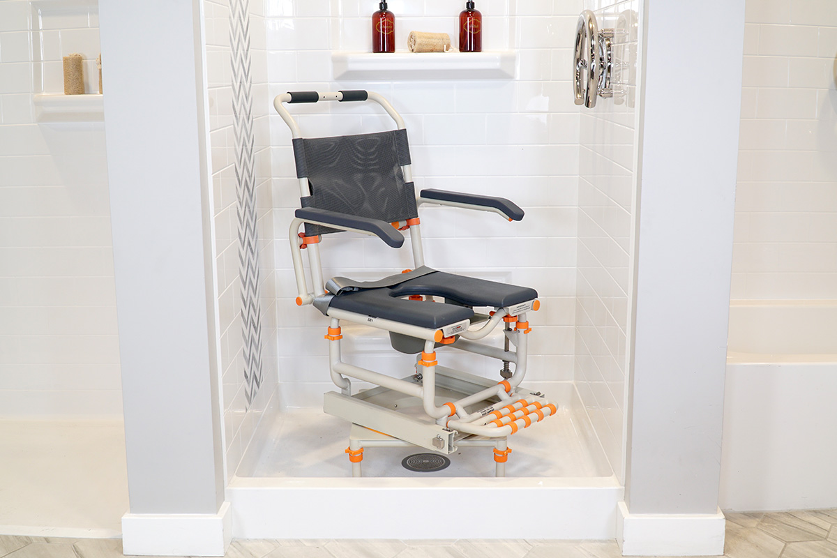 Showerbuddy Commode/shower Chair 1