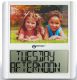 Image of Calendar & day clock with photo frame